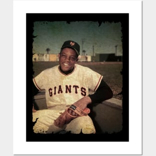 Willie Mays - Center Field (12) Posters and Art